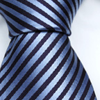 Notch Edward randig slips i blått