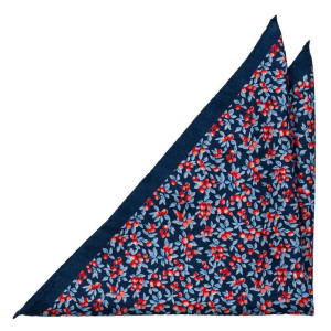 BACCARINO Navy blue bröstnäsduk