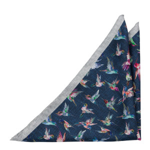 COLIBREEZE Navy blue bröstnäsduk