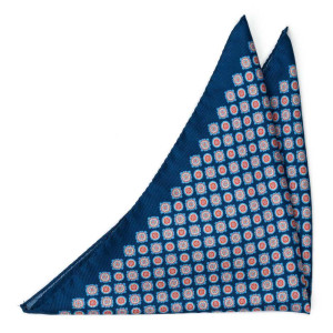 ARAZZO Navy blue bröstnäsduk