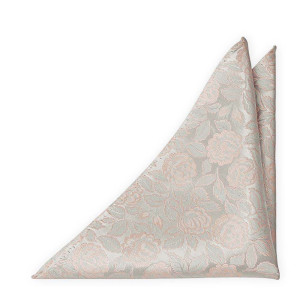 BESTMAN Silver blush bröstnäsduk