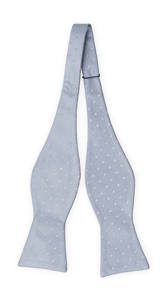 BRUDGUM Light blue oknuten fluga