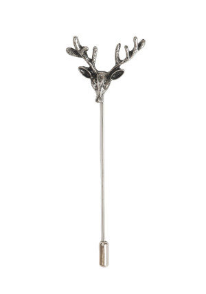 DEER SILVER kavajnål