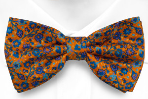 FLORIDO Orange knuten fluga