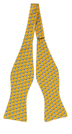 BOCCAGLIO Yellow oknuten fluga