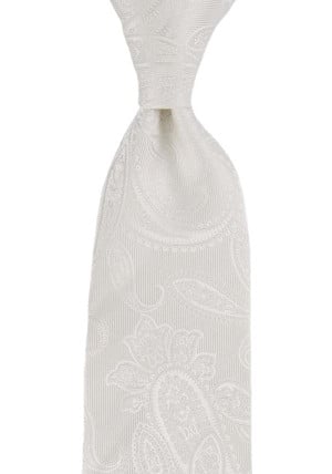 FLOTT WHITE klassisk slips