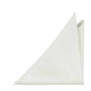 GNISTRANDE WHITE bröstnäsduk