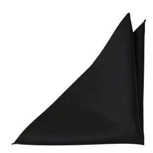 SOLID Black bröstnäsduk