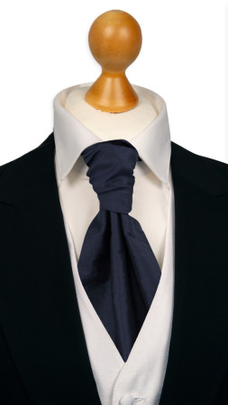 SOLID Dark navy förknuten kravatt