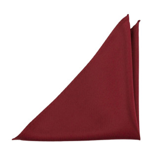 SOLID Dark red bröstnäsduk