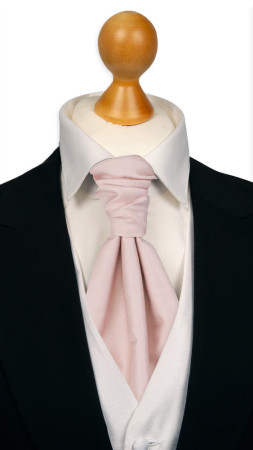 SOLID Dusty pink förknuten kravatt