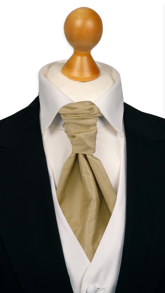 SOLID Khaki förknuten kravatt