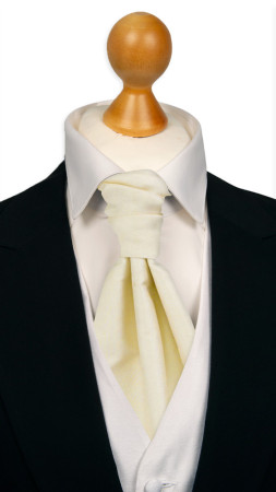 SOLID Off white förknuten kravatt