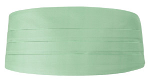 SOLID Pastel green gördel