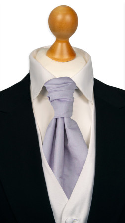 SOLID Powder purple förknuten kravatt
