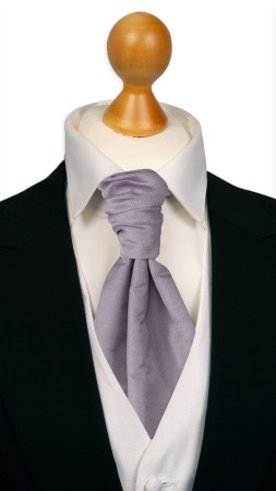 SOLID Violet förknuten kravatt