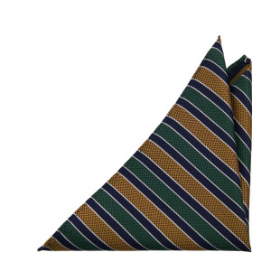 LINEDUP YELLOW GREEN bröstnäsduk
