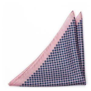MEDAGLIONI Pink bröstnäsduk