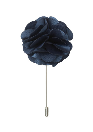 PETALS XL STEEL BLUE kavajnål
