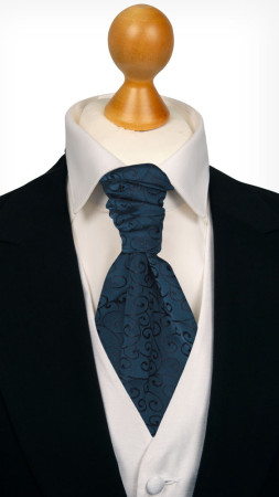 SNAZZY Dark blue förknuten kravatt