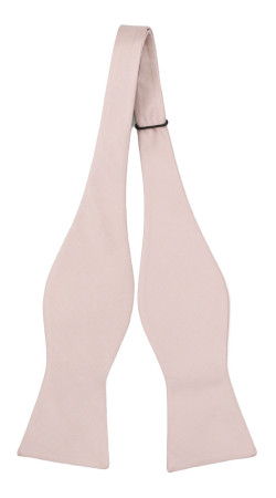 SOLID Dusty pink oknuten fluga