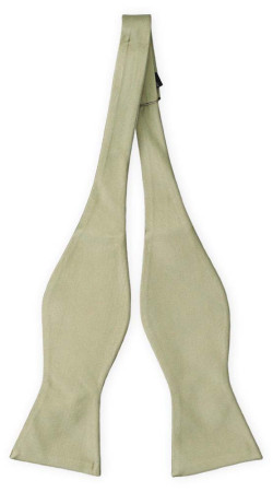 SOLID Sage green oknuten fluga