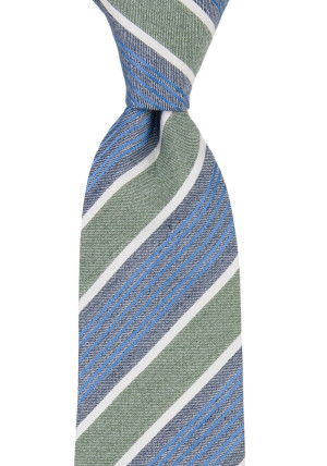 SPONTANEOUSSTRIPES FAWN GREEN slips