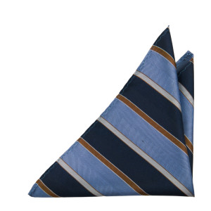 STEADYSTRIPE NAVY bröstnäsduk