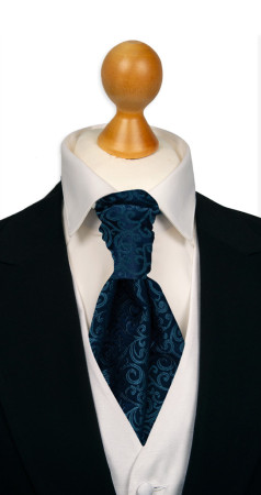 SWANKY BLUE förknuten kravatt
