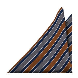 THELOOKER NAVY CINNAMON bröstnäsduk