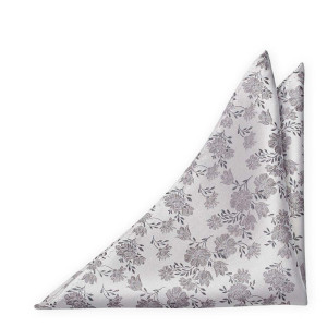 TOSSBLOSSOM Silver grey bröstnäsduk