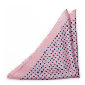 TRIFOGLEZZA Pink bröstnäsduk