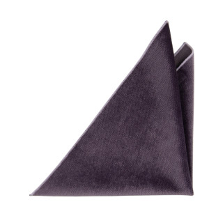 Velvet Dusty Lavender bröstnäsduk