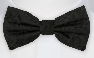 VIGSEL BLACK knuten fluga