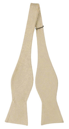 VIGSEL CHAMPAGNE oknuten fluga