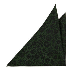VIGSEL DARK GREEN bröstnäsduk