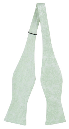 WEDDED PASTEL GREEN oknuten fluga