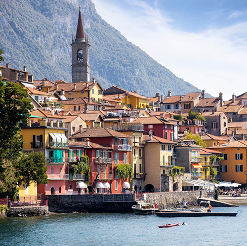 Como, det italienska modets huvudstad för siden