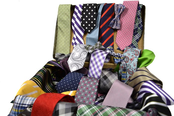 Nya färgglada slipsar från Tieroom