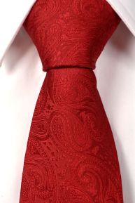 Röd slips