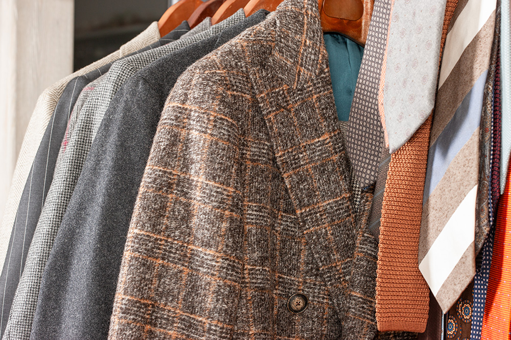 Opciones de corbatas para tejidos de invierno